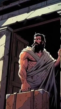 Penelope otrogen fru slampa. Hanrejen är Ulysses. Odysseus