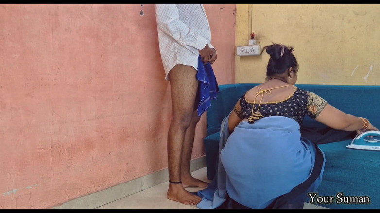 Your_Suman: Indian Stepmom Wants to Help for Office to Stepson