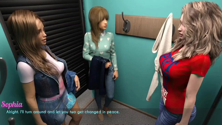 Johannes Gaming: AWAM 14_Buy clothes with the girl