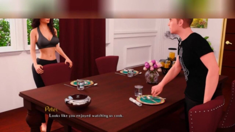 3DXXXTEEN2 Cartoon: Da ist etwas zwischen uns, richtig. 3D-porno, cartoon-sex