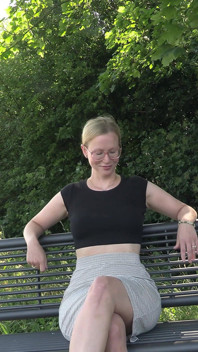 Mädel Pisst Outdoor