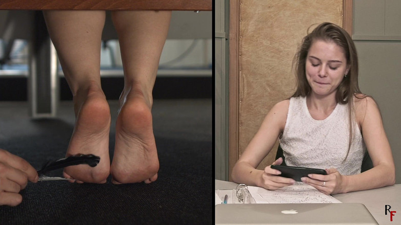 RF studio: Le avventure solletica di leya, solletico ai piedi, solletico nella...