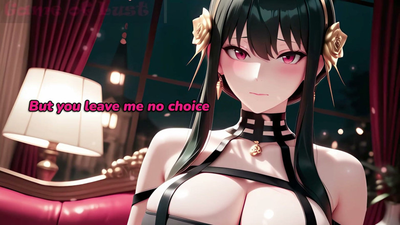 Game of Lust 3D: Gol Curvy Brunette Anime Yor POV Tit Fuck and Cock...