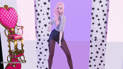 3D-Hentai Games: [MMD] AOA - Exfolosește-mă Seraphine - dans sexy kpop 4K league of Legends...