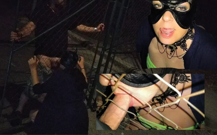 Toilet Mommy: Suck Pig Sucking Fat Cock Outdoor