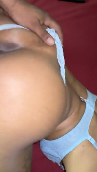 Negresă Redbone Back Shots Cumm