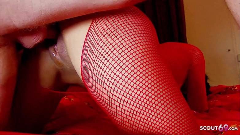 Full porn collection: Slut teen Vania filmed having rough sex with a freelancer