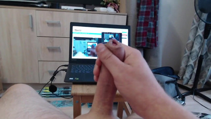 Young cum: Cock close up
