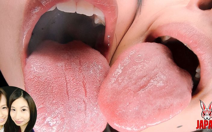 Japan Fetish Fusion: POV! Doppio bacio virtuale lesbico con la sorellastra erotica yua...