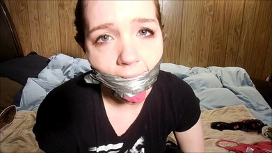 Selfgags classic: Panty stealer's selfgag experiment! (avsnitt 1 av 2)
