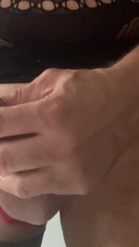 Juicy Quick Cum in Lingerie