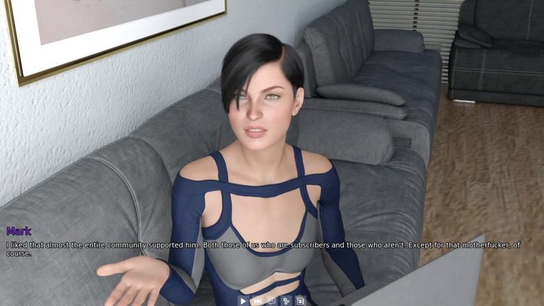 3D cartoon porn: Мій гуртожиток 197 - приголомшливий обмін тілом Марка: вивчення карт всередині тіла Тіма