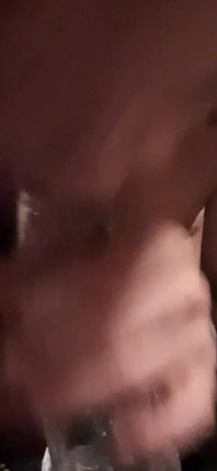 Gag a plivat mokré kouření na čisté dildo 2