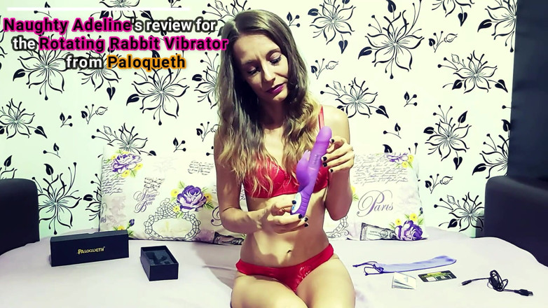 Naughty Adeline: Przegląd: obrotowy wibrator królika z Paloqueth NSFW
