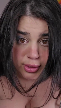 Curvy Latina Try-on Haul with Tease and Denial