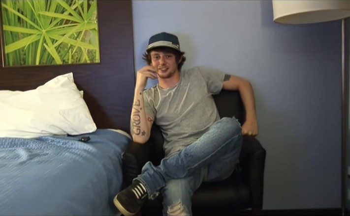 Jay's Amateur Straight Guys: Skyler got locked in a tattoo shop over a weekend...