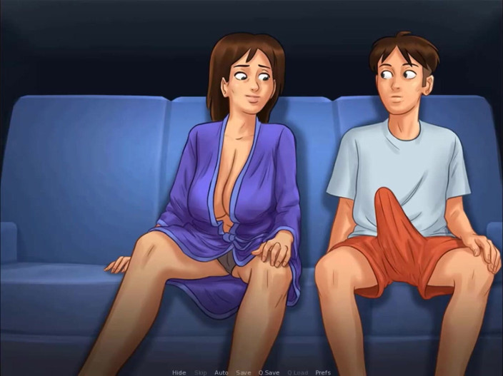 Cartoon Play: Summertime Saga bahagian 49 - tonton malam filem