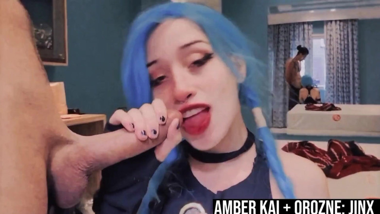 QroZne Studios: Qrozne &amp;amber kai - cosplay legenda jinx league