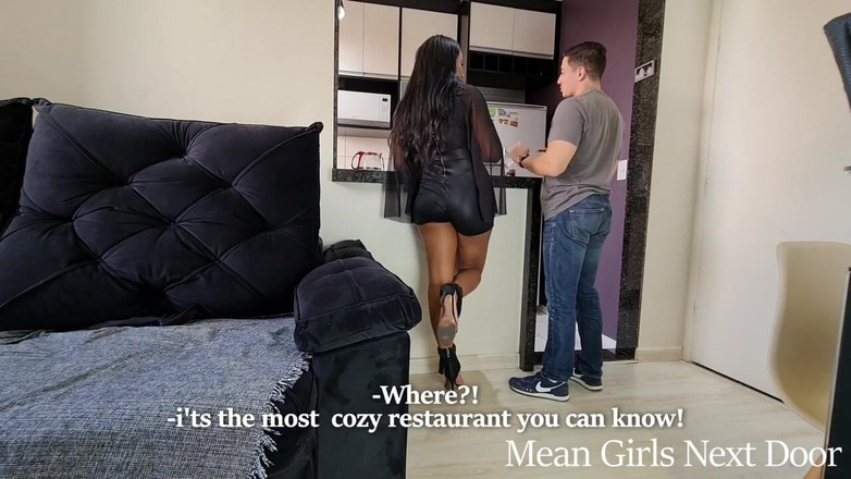Queen Lytta ballbusting and cum lick: Dominatrix Sophia e Mr Pine - tinder date gone wrong ep 1 -...