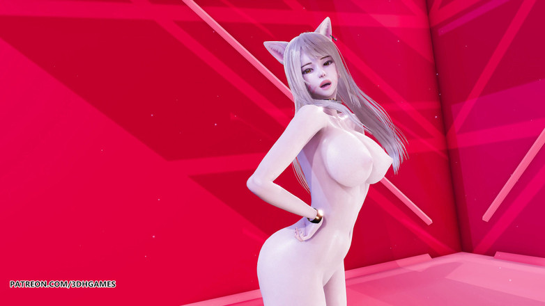3D-Hentai Games: [MMD] Sistar - Alone Ahri sexy nude dance league of legends...