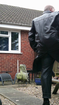 Leather Trench Coat