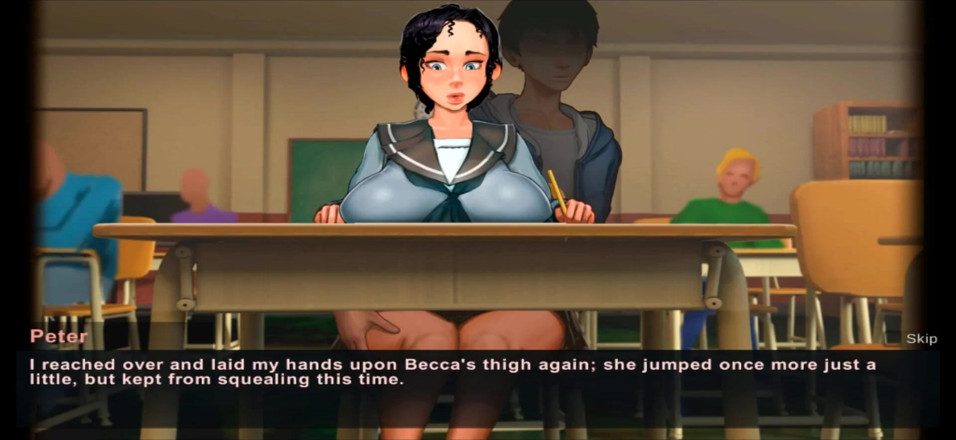 Hentai World: Tatlı hikayeler saç amına dokunuyor