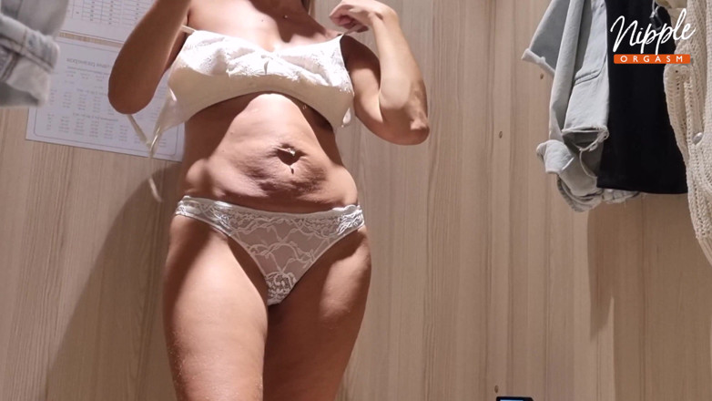Farfalla wifeshare: Masturbation in the Fitting Room. Full Scene. Ep 11301