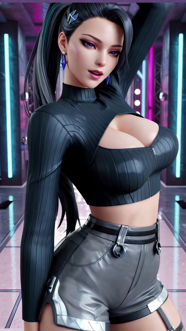 3D-Hentai Games: Kai'sa'nın vahşi dansı, blackpink, nasıl istersin