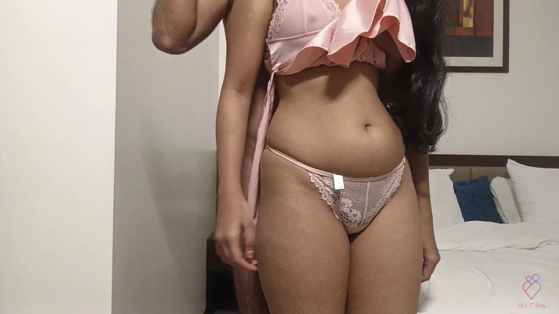 LetsFbaby: Passionate Hard Fuck Before Going Bed