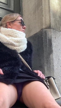 End of Winter Panty Flash