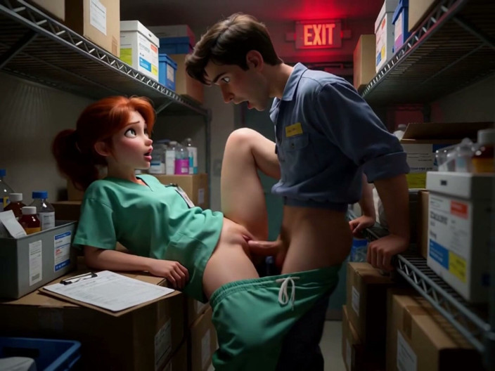My night collection: The Blowjob-giving Nurse, Famous Among Doctors and Nurses, Relieves Them...