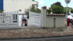 Crunch Boy: esibizione incredibile! Sesso sulla strada