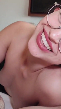 Brunette POV Blowjob Fuck Cumshot