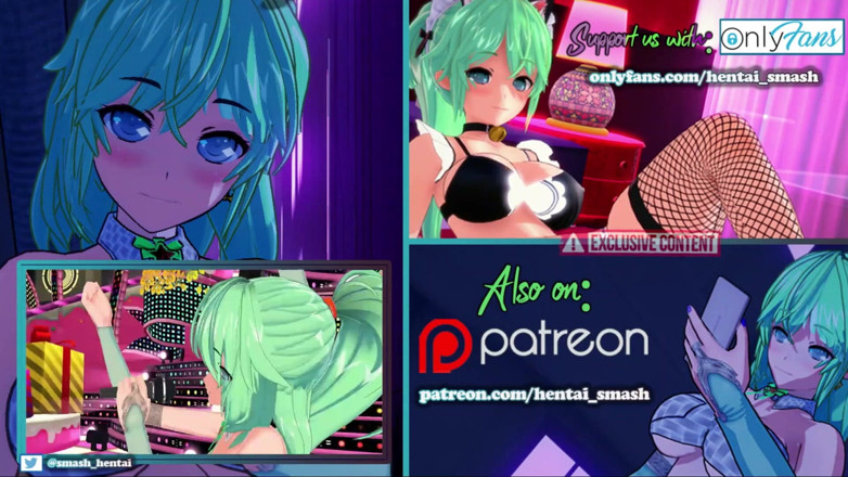 Hentai Smash: Genshin Impact - Beidou rucha Fischl na basenie z straponem.