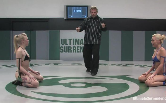 Ultimate surrender by Kink: Samantha sin "piton" (1-2) vs sarah jane ceylon"blondie"(1-5)