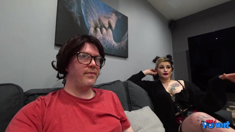 Nerd Pervert: Luna Doom - gothic zuigmachine