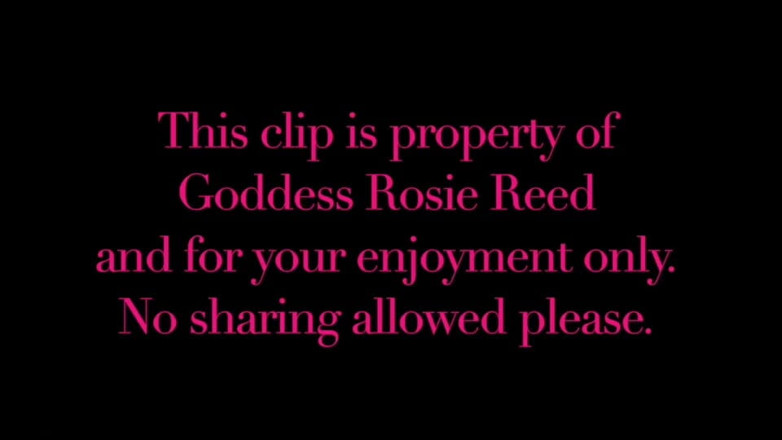 Rosie Reed: So Stupid to Buy This- Financial Dominatrix Goddess Rosie Reed...