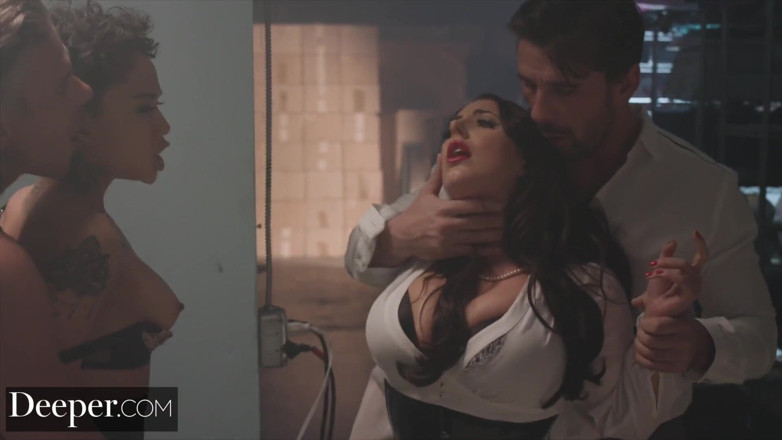 Deeper: Deeper - Angela White lures each man in to take their...
