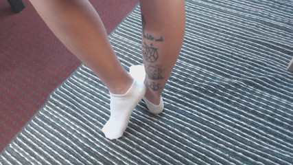 Abby Anna: Pretty white ankle socks