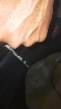Masturbation noire, sexe avec les mains