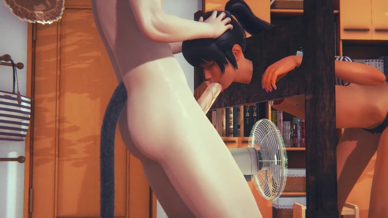 Yaoitube: Yaoi Femboy - минет Simon и анал с catboy