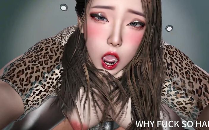 Why fuck so hard: Une MILF mature à gros nichons en 3D trompe sa grosse bite