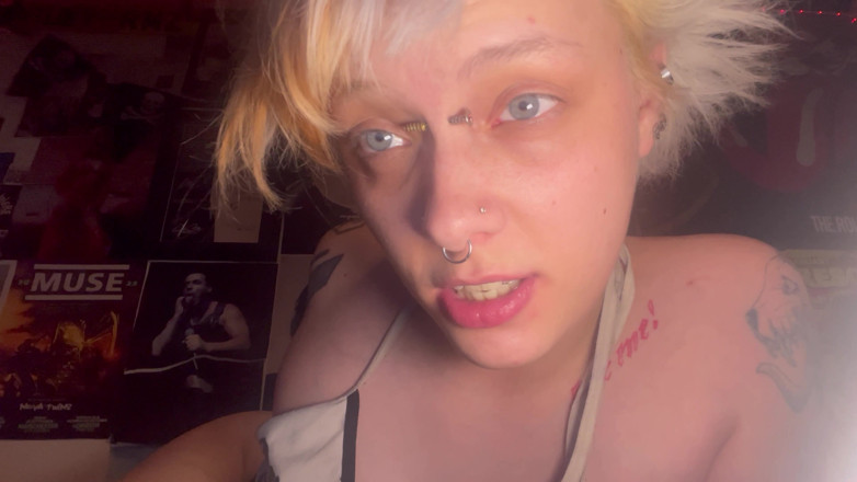 Glitterqueen1999: Got dziewczyna bez makijażu usta wycieczka! Zęby języka 