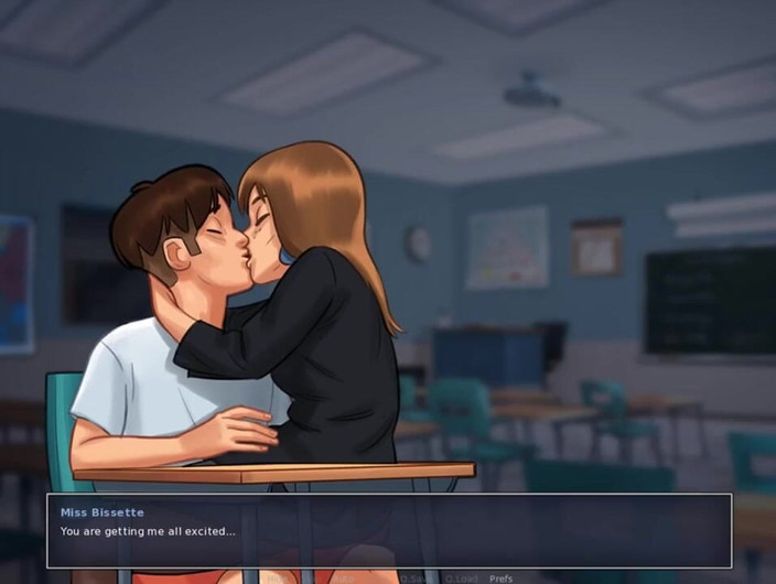 Miss Kitty 2K: Summertime saga - cookie jar - nur alle sexszenen - miss bissette # 1 teil 13