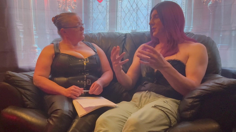 Aaexperinces trans: Del 1 Domina Satana intervjuer Allegro