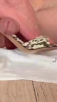 Another Ruined Orgasm on Empressbellasadic's Feet