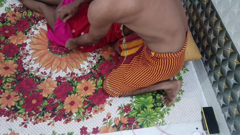 LateralChain349: Indian Bhabhi Red Traditional Dress Intimate Sex with Devar - Homemade