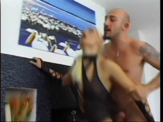 3 Bangers: Curvy blonde plays with toys then gets double penetrated by...