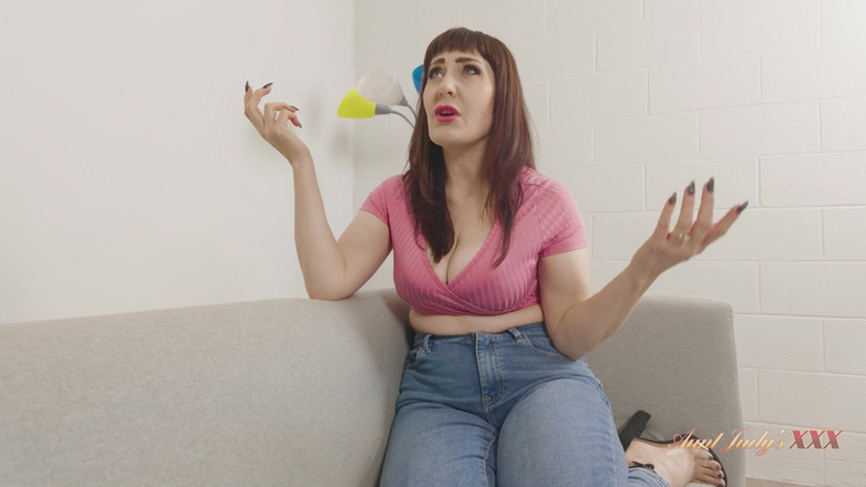 Aunt Judy's XXX: TetaJudysXXX - Vaše prsatá chlupatá macecha Melody Mynx tě škádlí a šuká