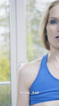 Avusturyalı sportif orta yaşlı seksi kadın